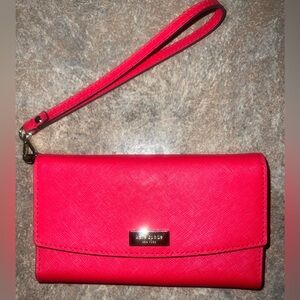 NWT Red Kate Spade Scarlet Wristlet
